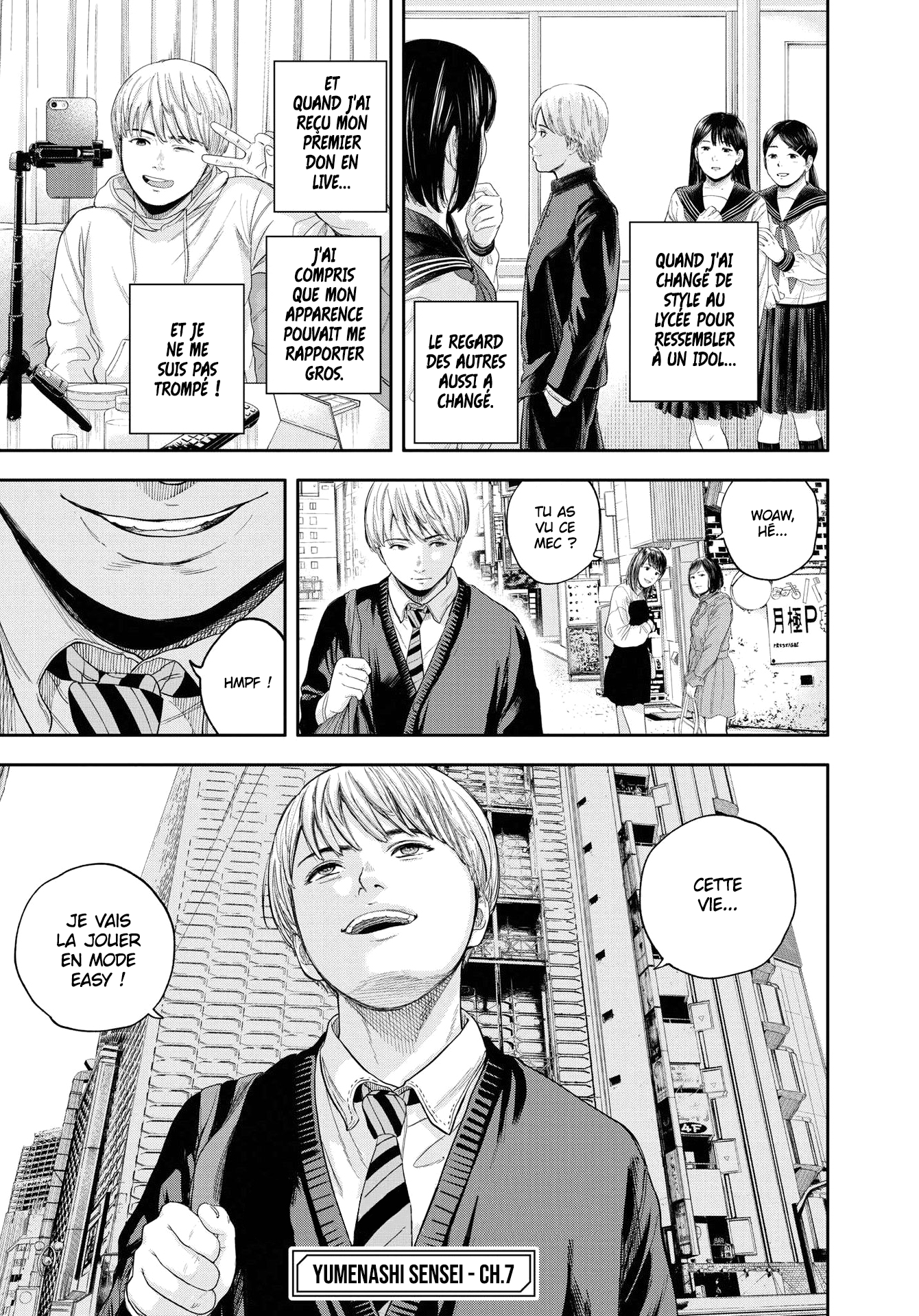 Read Yumenashi Sensei FR Manga Online